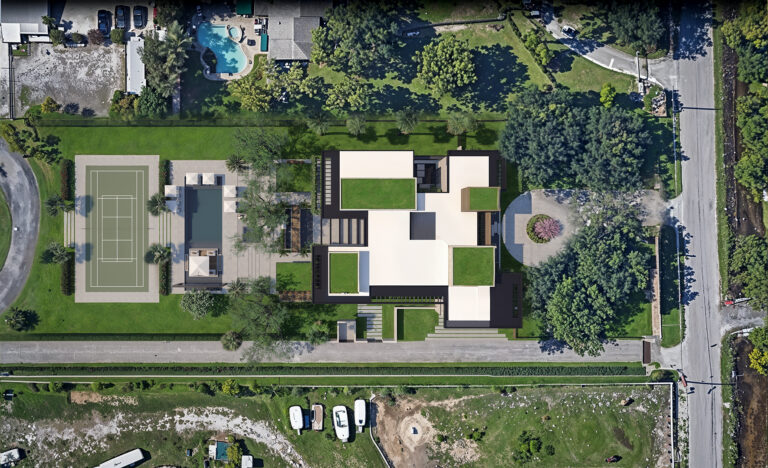 Buckland Residence - Aerial view 02