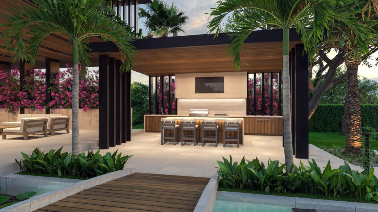 Buckland Residence - Outdoor kitchen