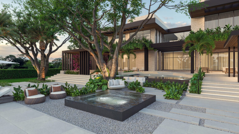Buckland Residence - Spa view01