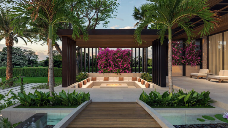Buckland Residence - Sunken lounge