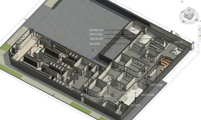 Model Arial View